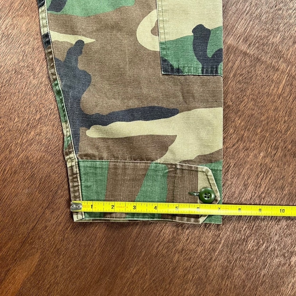 Atlanco Young Marines Woodland Camo Field Jacket Small Regular Big D Patch BDU - Picture 9 of 11